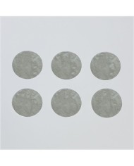 Yaprak Varak Kağıt Renk Gümüş 25 Adet