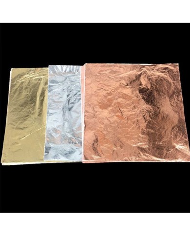 Yaprak Varak Kağıt Renk Gümüş 50 Adet