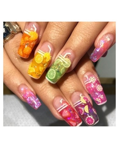 Fimo Yaprak Karşık Epoksi Kozmatik Tırnak pulu 5 Gr