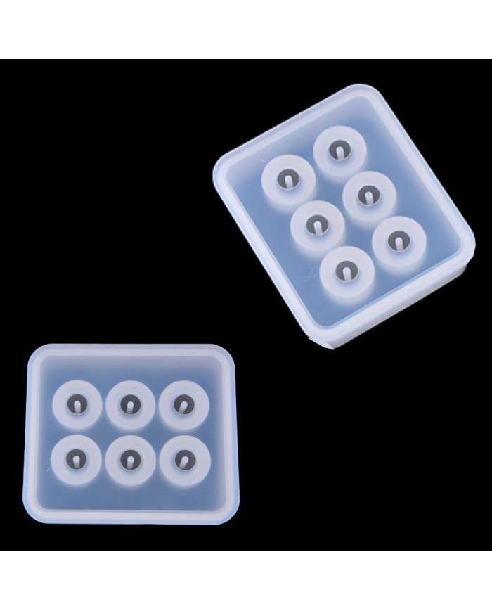 Arpa Boncuk Epoksi Kalıp Kehribar Model 16mm -Kod:163