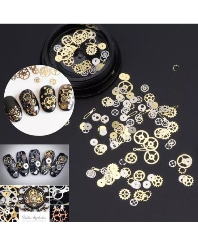 Mekanizma Metal Pul  Epoksi Ve Tırnak Süsleme