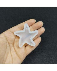 Reçine Epoksi Kalıp Kolye Anahtarlık Deniz Yıldızı - A15