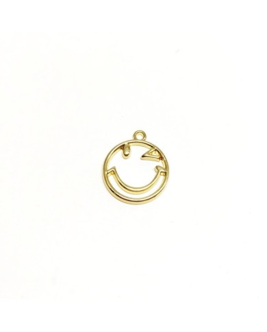 Güler Yüz Figür Metal Kolye Ucu