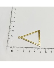 Üçgen Metal Kolye Ucu