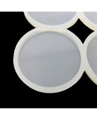 Yuvarlak Dörtlü Kalıp - Reçine Epoksi Kalıp - ÇB3