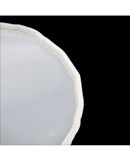 TIRTIKLI YUVARLAK TEPSİ REÇİNE EPOKSİ KALIP - T4