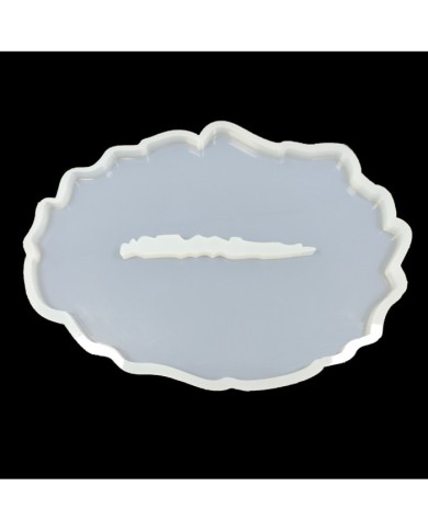 Dalgalı Tepsi Reçine Epoksi Kalıp - T10