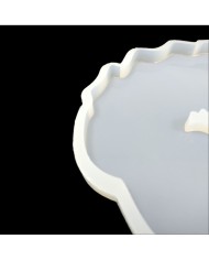 Dalgalı Tepsi Reçine Epoksi Kalıp - T10