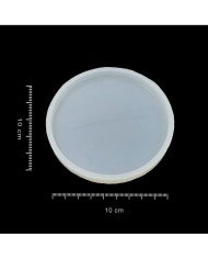 Yuvarlak Bardak Altı Reçine Epoksi Kalıp - B2