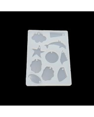 Çoklu Büyük Epoksi Kalıp - çk2 - Takı Kalıbı 2