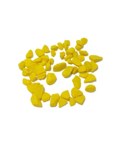 İri Çakıl Taşı - Sarı - 100 gr