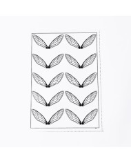 Reçine Epoksi Sticker - Kanat