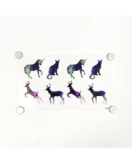 Reçine Epoksi Sticker - Hayvan