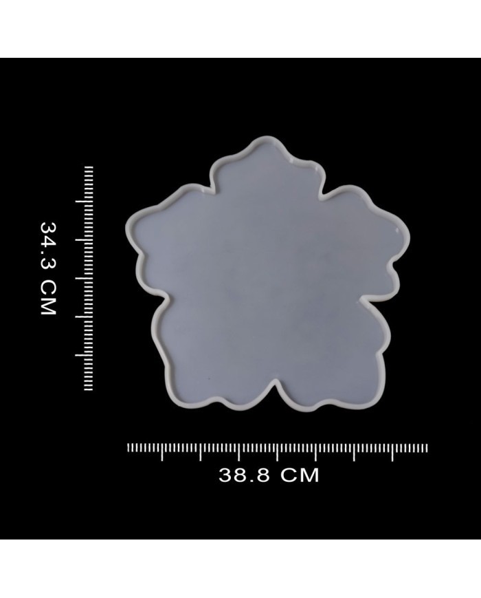 Epoksi Silikon Kalıp - Büyük Çiçek -Kod:278