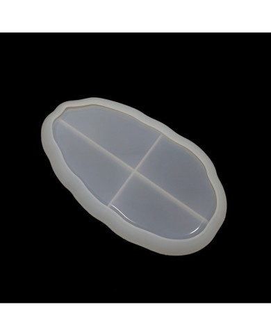 Epoksi ve Beton Silikon Kalıp - Kayık Tabak -Kod:282