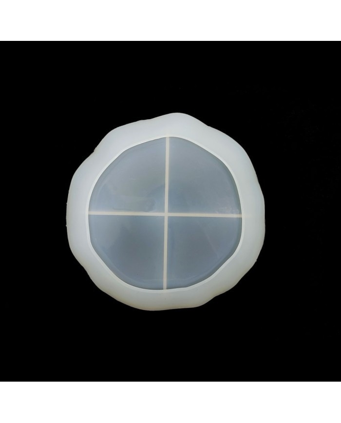 Epoksi ve Beton Silikon Kalıp - Yuvarlak Tabak -Kod:283