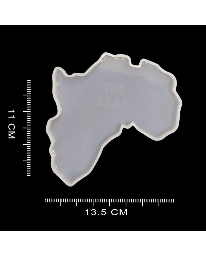 Epoksi ve Beton Silikon Kalıp - Afrika -Kod:287
