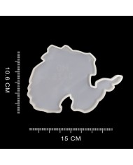 Epoksi ve Beton Silikon Kalıp - Antarktika -Kod:288