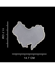 Epoksi ve Beton Silikon Kalıp - Okyanusya -Kod:292