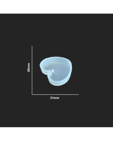 Kalp Reçine Epoksi Kalıp -Kod:965