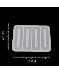 4'Lü Toka Epoksi Silikon Kalıp -Kod:258