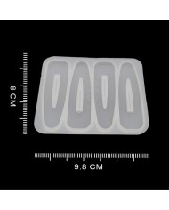 4'lü Toka Epoksi Silikon Kalıp Seti -Kod:263set