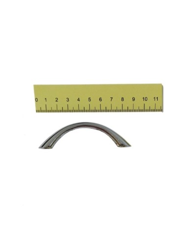 Tepsi Epoksi Kalıp Kulpu - Gümüş Metal - Çift