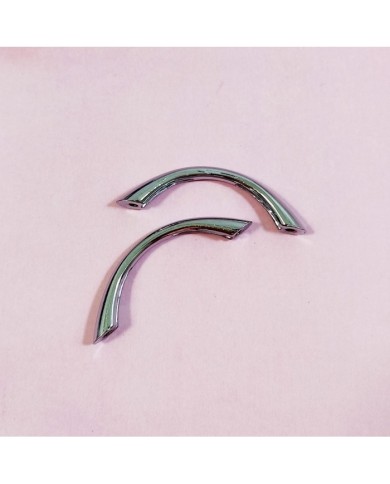 Tepsi Epoksi Kalıp Kulpu - Gümüş Metal - Çift