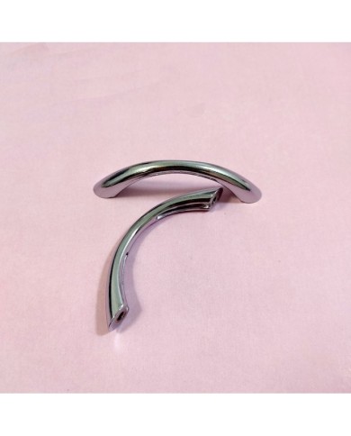 Tepsi Epoksi Kalıp Kulpu - Gümüş Metal - Çift