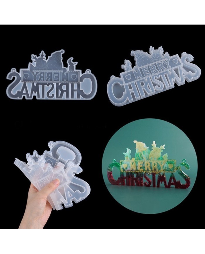 Yılbaşı Epoksi Kalıbı  -Kod:296