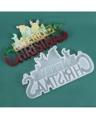 Yılbaşı Epoksi Kalıbı  -Kod:296