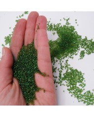 Yeşil Uçan Baloncuk Cam Boncuk Deliksiz 10 Gr