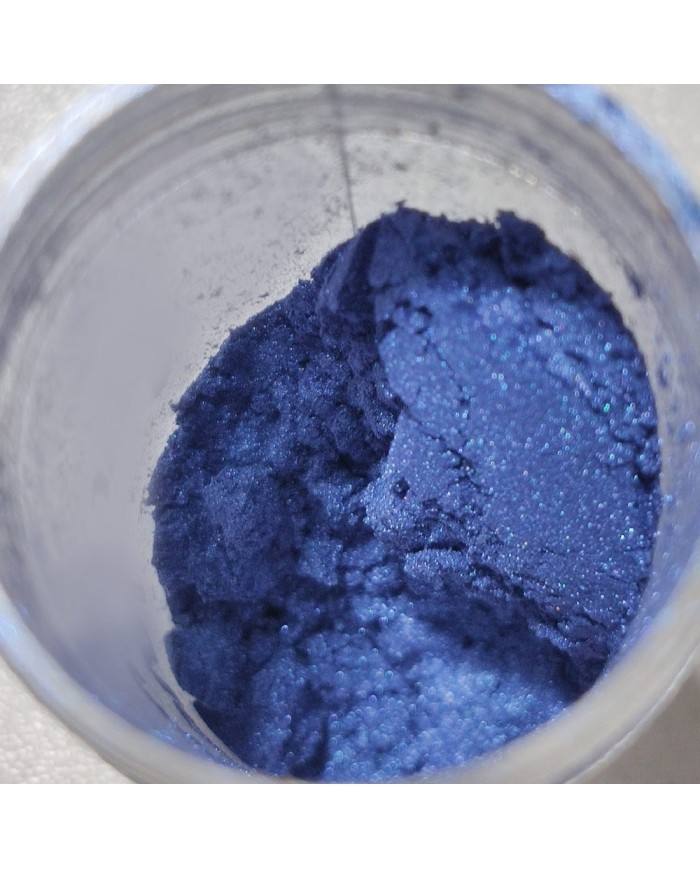 Sedef Pigment Metalik Toz Boya - Parlement mavi - 5 Gr