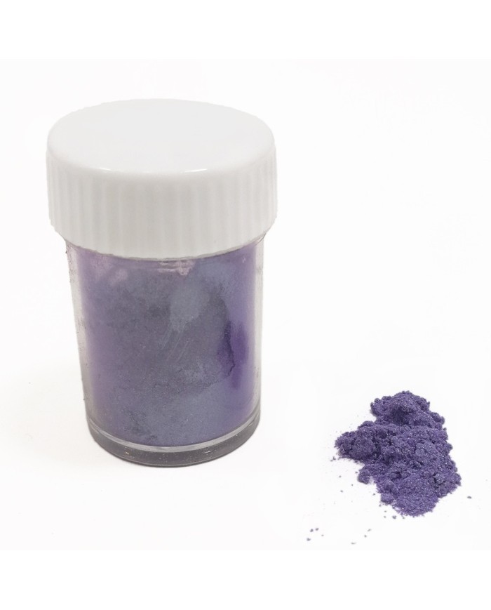 Sedef Pigment Metalik Toz Boya - Menekşe lila