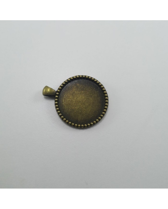 Metal Kolye Ucu - Kedili Adet Seçiniz 25 Renk Seçiniz Bakır