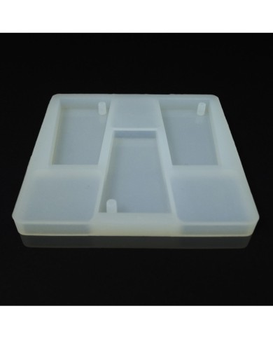 Anahtarlık Ve Küpe Kolye Reçine Epoksi Kalıp -Kod:366