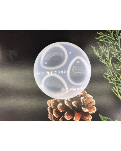 Küpe & Kolye Reçine Epoksi ve Kalıbı  - Kod:10