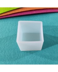 Küp Reçine Epoksi, Mum, Beton ve Sabun Kalıbı - 5cm -Kod:61