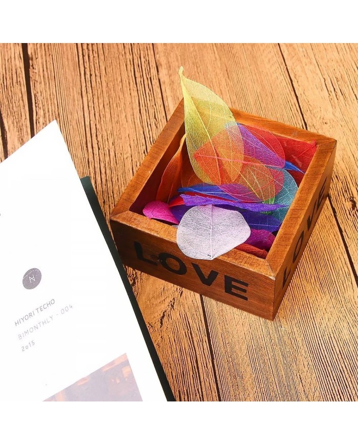 3Adet -  Kumaş Yaprak - Pembe