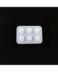 8 mm Reçine Epoksi Boncuk Silikon Kalıp - Yuvarlak -Kod:300