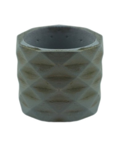 Geometrik Kristal Motifli Beton Saksı Silikon Kalıp - B- 101