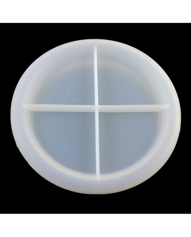 Tek Şekerli ( Çay Tabağı ) - Epoksi ve Beton Silikon Kalıbı-Kod:328