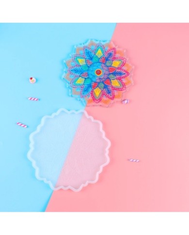 Epoksi ve Beton Silikon Kalıp Büyük Şampala -Kod:335