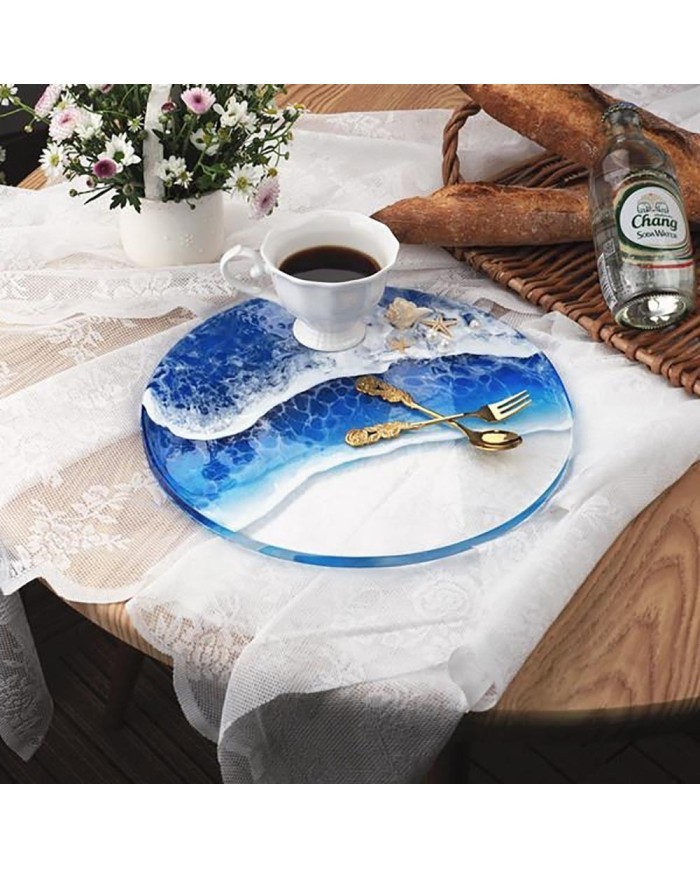 Daire Model Tepsi Kalıbı- yuvarlak Epoksi Kalıp 23 cm - T13