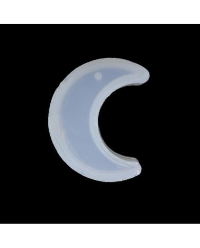 Reçine Epoksi Anahtarlık Ay Modeli Delikli A4