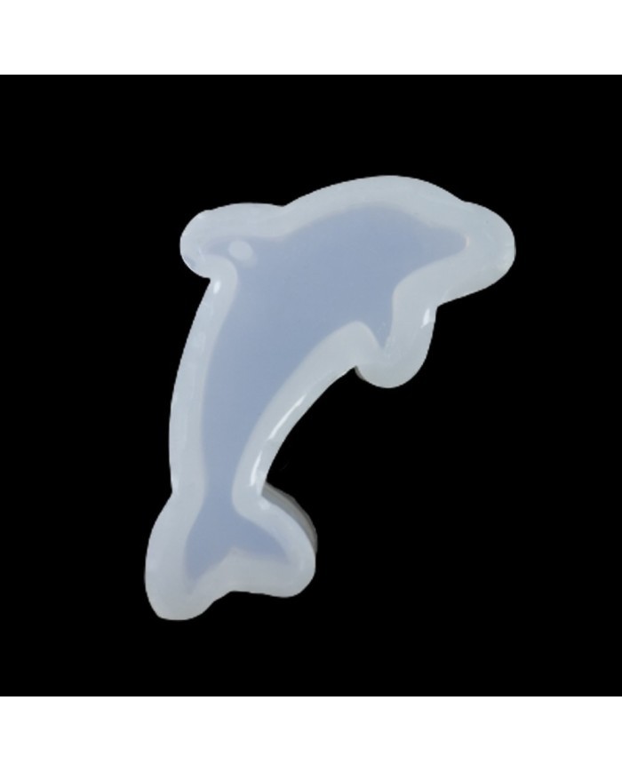 Reçine Epoksi Anahtarlık Yunus Modeli Delikli A17