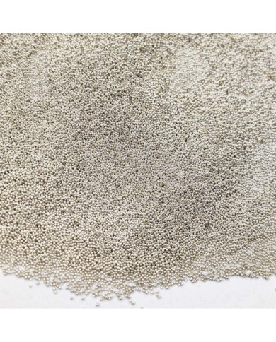 Kum Havyar Boncuk  Gümüş 50 Gram