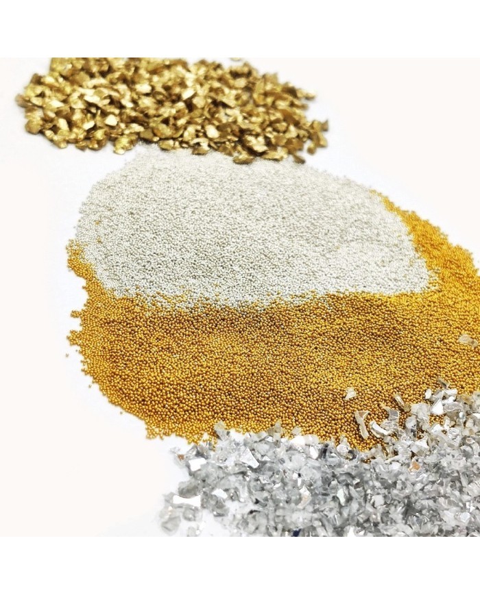 Kum Havyar Set Gold Gümüş 200 Gr