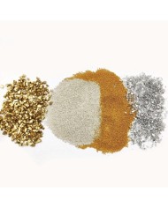 Kum Havyar Set Gold Gümüş 200 Gr