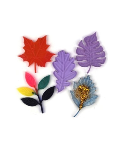 Reçine Epoksi Bardak Altı Yaprak Model -Kod:355